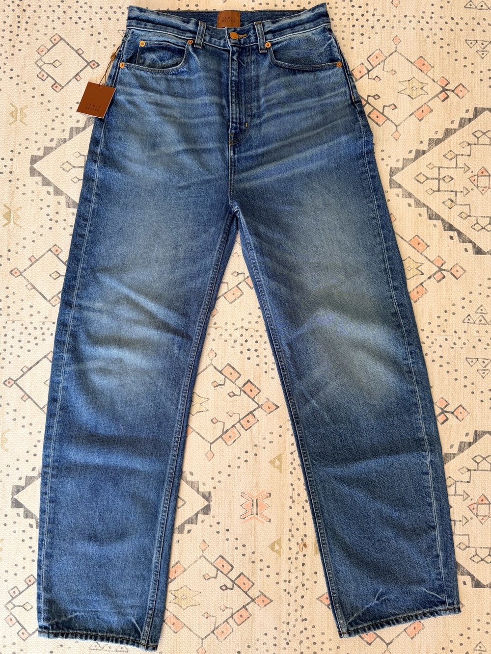 JAMIE HALLER Fan Jean in Borrego Indigo NWT - Picture 4 of 9